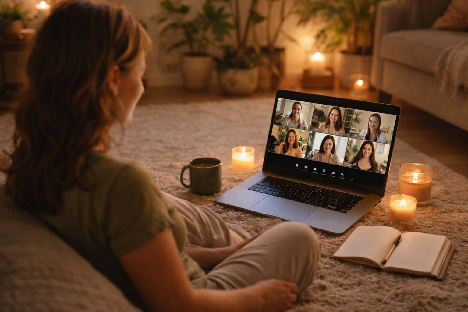 Живая работа в Zoom